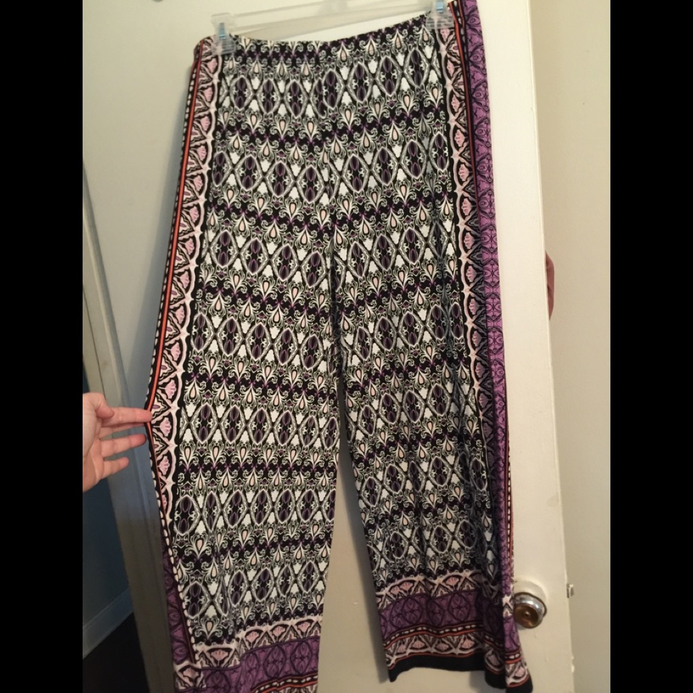 Cato palazzo pants large petite